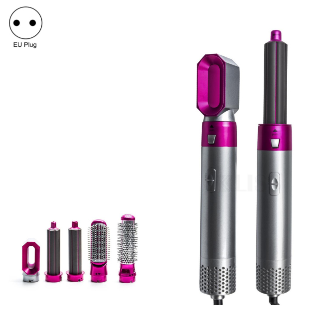 Brosse Soufflante 5 En 1 Automatique Pour Sécher Lisser Et Boucler Les Cheveux 1000 W 10 Températures - www.yonis-shop.com