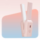 Mini Lisseur Électrique 2 En 1 Pour Cheveux Lisses Et Bouclés Chauffe En 15 Secondes USB Anti-Brûlure