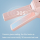 Mini Lisseur Électrique 2 En 1 Pour Cheveux Lisses Et Bouclés Chauffe En 15 Secondes USB Anti-Brûlure - www.yonis-shop.com