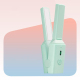 Mini Lisseur Électrique 2 En 1 Pour Cheveux Lisses Et Bouclés Chauffe En 15 Secondes USB Anti-Brûlure - www.yonis-shop.com