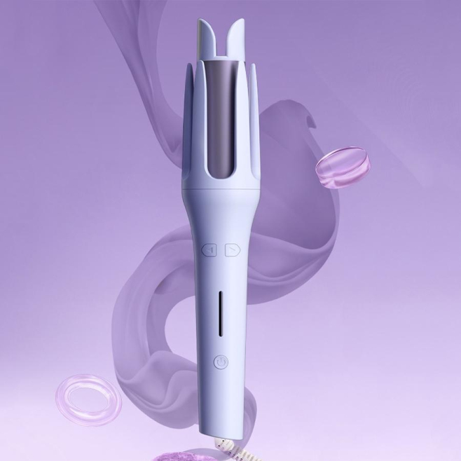 Fer À Boucler Automatique Rotatif 32 Mm Avec Revêtement Céramique 4 Températures Et Protection Anti-Brûlure - www.yonis-shop.com