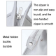 Housse De Rangement Pour Sèche-Cheveux Et Boucleur Double Compartiment Imperméable Avec Protection Intérieure Vert Émeraude -...