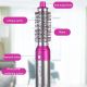 Brosse Coiffante À Air Chaud 5 En 1 Pour Sécher Boucler Et Lisser 1000 W 3 Températures Protection Anti Surchauffe - www.yoni...