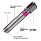 Brosse Soufflante 5 En 1 Pour Boucler Et Lisser Les Cheveux Humides Ou Secs Céramique Tourmaline 1000 W - www.yonis-shop.com