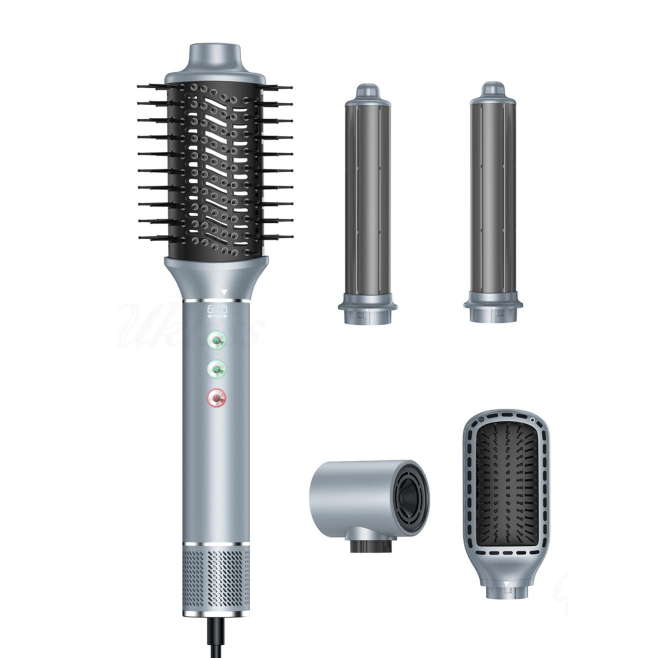 Brosse Séchante Coiffante 5 En 1 Ionique Avec Boucleur Automatique Moteur Brushless 1400 W Et Contrôle Thermique Intelligent ...