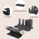 Support De Bureau Modulaire Pour Appareil Coiffant Rangement De 8 Embouts Coussins En Silicone Bords Lisses - www.yonis-shop.com