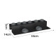 Support De Rangement Pour Embouts De Styler Pour 6 Embouts Protection Silicone Bords Lisses En Acier Carbone - www.yonis-shop...