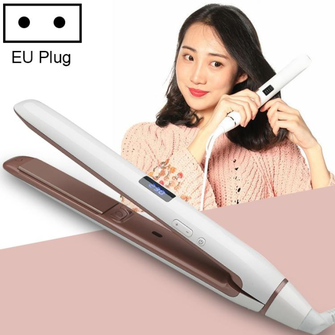 Lisseur Cheveux Céramique Tourmaline Avec Affichage LED Température Réglable De 100 À 230 °C Cordon Rotatif 360° - www.yonis-...