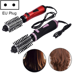 Brosse Soufflante Rotative Pour Sécher Et Coiffer Les Cheveux Rotation 360° 2 Brosses Interchangeables Céramique Tourmaline