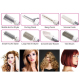Brosse Soufflante Coiffante 8 En 1 Pour Sécher Lisser Et Boucler Avec 8 Accessoires Double Voltage - www.yonis-shop.com