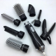 Brosse Soufflante Coiffante 8 En 1 Pour Sécher Lisser Et Boucler Avec 8 Accessoires Double Voltage - www.yonis-shop.com