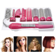 Brosse Soufflante Coiffante 8 En 1 Pour Sécher Lisser Et Boucler Avec 8 Accessoires Double Voltage - www.yonis-shop.com
