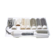 Brosse Soufflante Coiffante 8 En 1 Pour Sécher Lisser Et Boucler Avec 8 Accessoires Double Voltage - www.yonis-shop.com
