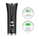 Fer À Boucler Automatique Rotatif Sans Fil De Voyage Rechargeable Par USB En Céramique Tourmaline 2600 mAh - www.yonis-shop.com