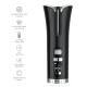 Fer À Boucler Automatique Rotatif Sans Fil De Voyage Rechargeable Par USB En Céramique Tourmaline 2600 mAh - www.yonis-shop.com