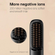 Peigne Lisseur Sans Fil Pour Lisser Et Boucler Les Cheveux Avec Ions Négatifs 3 Températures Recharge USB Type C - www.yonis-...