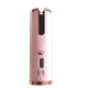 Boucleur Automatique Pour Cheveux Sans Fil Rechargeable USB Avec Écran LCD 10 Niveaux De Température Rose Portable - www.yoni...