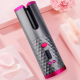 Boucleur Automatique Pour Cheveux Sans Fil Rechargeable USB Avec Écran LCD 10 Niveaux De Température Rose Portable - www.yoni...