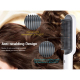 Brosse Lissante Chauffante Pour Cheveux Céramique Ionique Température Réglable 130 À 200 °C Chauffe En 1 Minute - www.yonis-s...