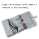 Sac De Rangement Pour Boucleur À Cheveux En Similicuir PU Grande Capacité Imperméable Avec Poche Élastique - www.yonis-shop.com
