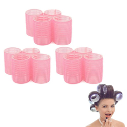 Bigoudis Autoagrippants Pour Coiffure Volumineuse 12 Pièces Réutilisables Multi Tailles Design Creux Compact