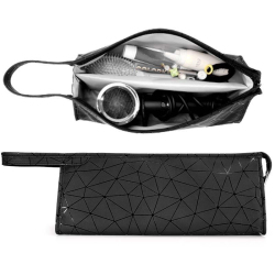 Housse De Rangement Pour Sèche Cheveux Et Fer À Boucler Déperlante À Double Compartiment Avec Doublure Protectrice