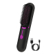 Peigne Lissant Sans Fil Rechargeable USB Chauffage PTC 3 Températures Dents En Céramique Compact Pour Cheveux - www.yonis-sho...