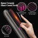 Peigne Lissant Sans Fil Rechargeable USB Chauffage PTC 3 Températures Dents En Céramique Compact Pour Cheveux - www.yonis-sho...