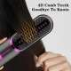 Peigne Lissant Sans Fil Rechargeable USB Chauffage PTC 3 Températures Dents En Céramique Compact Pour Cheveux - www.yonis-sho...