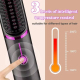 Peigne Lissant Sans Fil Rechargeable USB Chauffage PTC 3 Températures Dents En Céramique Compact Pour Cheveux - www.yonis-sho...