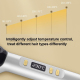 Peigne Chauffant Électrique Lissant Et Bouclant 60 W Chauffe En 10 Secondes Température Réglable De 80 À 230 °C - www.yonis-s...