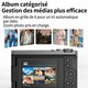 Appareil Photo Hybride 4K Pour Selfies 68 Mpx Écran Orientable Viseur Réglable Zoom 28X Autonomie 5 H - www.yonis-shop.com