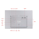 Cadre Photo Numérique 15 Pouces Mural Avec Lecture Vidéo 1080P Audio Stéréo Frontal USB Et Carte SD - www.yonis-shop.com
