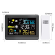 Station Météo Sans Fil Écran Couleur 5 9 Pouces Horloge Atomique Capteur Extérieur Thermomètre Hygromètre - www.yonis-shop.com