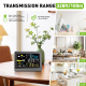 Station Météo Sans Fil Écran Couleur 5 9 Pouces Horloge Atomique Capteur Extérieur Thermomètre Hygromètre - www.yonis-shop.com