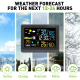 Station Météo Sans Fil Écran Couleur 5 9 Pouces Horloge Atomique Capteur Extérieur Thermomètre Hygromètre - www.yonis-shop.com
