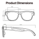 Lunettes Connectées IA Pour Photo Et Traduction Avec Caméra 1080P Lentilles Violettes Anti-Lumière Bleue Appels Bluetooth IP6...