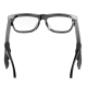 Lunettes Connectées IA Pour Photo Et Traduction Avec Caméra 1080P Lentilles Violettes Anti-Lumière Bleue Appels Bluetooth IP6...