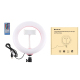Ring Light LED USB RGB 20 Cm Pour Selfie Et Vidéo À Intensité Réglable Avec Pince Smartphone Télécommande Bluetooth - www.yon...