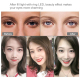 Ring Light LED USB RGB 20 Cm Pour Selfie Et Vidéo À Intensité Réglable Avec Pince Smartphone Télécommande Bluetooth - www.yon...