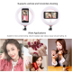 Anneau Lumineux LED 20 cm Pour Vlogging Selfies Et Vidéos USB À Intensité Réglable 3 Modes Avec Pince Smartphone - www.yonis-...