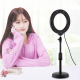 Anneau Lumineux LED 16 cm USB Pour Vlog Photo Et Vidéo RGBW Dimmable 10 Modes 8 Couleurs Avec Rotule 360° - www.yonis-shop.com