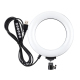 Anneau Lumineux LED 16 cm USB Pour Vlog Photo Et Vidéo RGBW Dimmable 10 Modes 8 Couleurs Avec Rotule 360° - www.yonis-shop.com