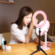 Anneau Lumineux LED Pour Vlogging Photographie Et Vidéo USB 16 Cm 3 Couleurs Intensité Réglable Tête Rotative 360° - www.yoni...
