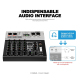 DEBRA DG04S 24bit/192kHz 4-Channels Mixer Sound Card(EU Plug)