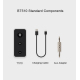Récepteur Audio Bluetooth 5.0 Jack 3.5 Mm Pour Autoradio Et Système Audio Appels Mains Libres Avec Microphone CVC Portée 12 M...