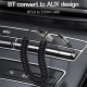 Adaptateur Audio Bluetooth 5.0 AUX 3.5 mm Pour Voiture Et Enceinte Avec Appels Mains Libres Et Câble Ressort 1.4 m - www.yoni...