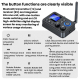 Adaptateur Audio Bluetooth 5.4 Émetteur Récepteur 2 En 1 RCA AUX Sans Fil Avec Écran LCD Portée 20 M USB TF - www.yonis-shop.com