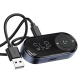 Récepteur Bluetooth 5.2 Pour Voiture Avec Appels Mains Libres Lecture TF Affichage LED FM Et AUX 12 24 V - www.yonis-shop.com