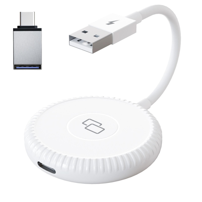 Adaptateur De Mise En Miroir CarPlay Pour iPhone USB Et USB-C Sans Application Compatible iPhone 7 Et Plus - www.yonis-shop.com